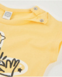 T-shirt in maglia da bambina con motivo stelle marine