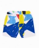 Bermuda in maglia da bambino con vita elasticizzata