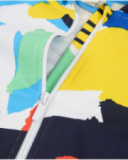 Felpa con cappuccio bambino in maglia