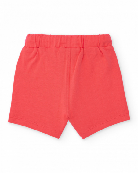 Bermuda bambino in maglia con coulisse regolabile