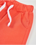 Bermuda bambino in maglia con coulisse regolabile