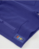 Bermuda bambino in maglia con tasche con zip