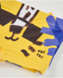 Costume da bagno bambino in maglia con orecchiette decorative