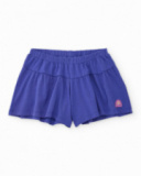 Short da bambina in maglia con design fluido