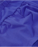 Short da bambina in maglia con design fluido