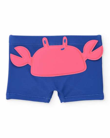 Costume da bagno da bambino in maglia con tessuto elastico