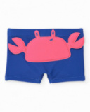 Costume da bagno da bambino in maglia con tessuto elastico