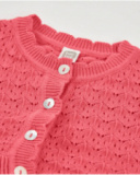 Giacca da bambina in tricot con silhouette corta