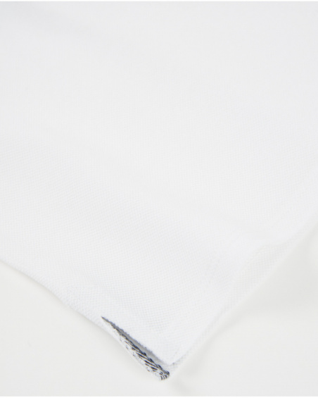 Polo da bambino in maglia con ricamo di veliero