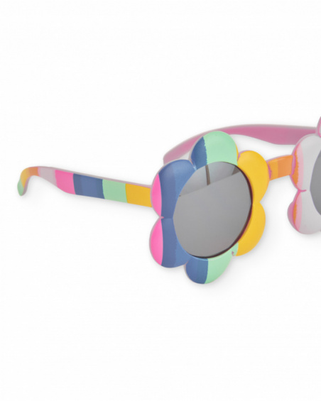 Occhiali da sole da bambina a forma di fiore