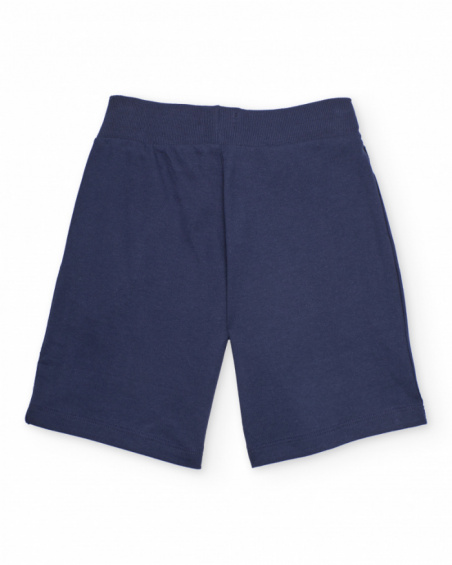 Bermuda da bambino in maglia con vita elasticizzata