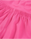 Tuta da bambina in maglia con parte superiore a costine