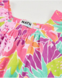 Tuta da bambina in maglia con maniche ampie