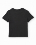 T-shirt da bambino in maglia con effetto degradé