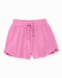 Shorts da bambina in maglia dalla vestibilità ampia