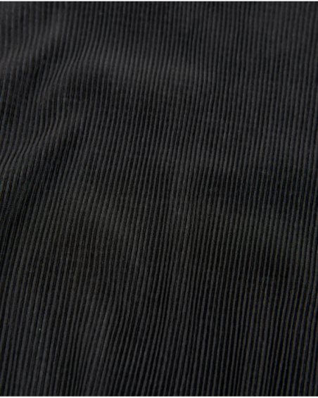 T-shirt da bambina in maglia a coste