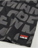 T-shirt da bambino in maglia con applicazione centrale 3D