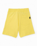 Bermuda da bambino in maglia con tasche laterali