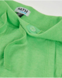 Bermuda da bambino in maglia con fascia in costina in vita