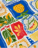 Vestito da bambina in maglia con scollo elasticizzato