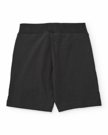 Bermuda da bambino in maglia con vita elasticizzata