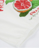 T-shirt da bambina in maglia con fondo elasticizzato