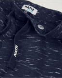 Bermuda da bambino in maglia con fondo risvoltato