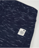 Bermuda da bambino in maglia con fondo risvoltato