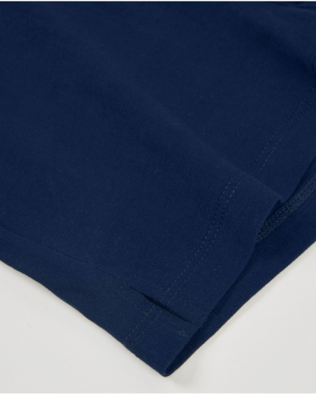 Shorts da bambina in maglia con vita elasticizzata