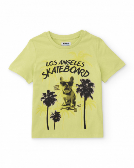 Completo da bambino in maglia in stile urbano