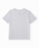 Completo da bambino in maglia d’ispirazione nautica