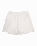 Gonna pantalone da bambina in maglia con fibbia decorativa