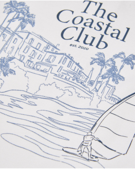 Polo da bambino in maglia con profili a contrasto