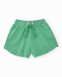 Completo da bambina in maglia con design floreale