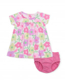 Vestito in maglia per neonato con stampa floreale | tuc tuc