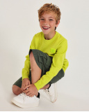 Maglione da bambino in maglia con tasca a marsupio | tuc tuc