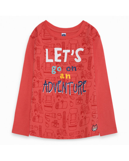 maglietta arancione bambino