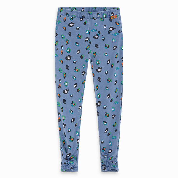 TUC TUC LEGGINGS PIRATA JERSEY STAMPATO BAMBINA AZZURRO LOST OCEAN