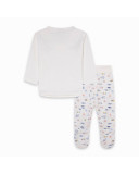 CONJUNTO PUNTO CON PIES NIÑA BLANCO FORMENTERA CONJUNTO PUNTO CON PIES NIÑA BLANCO FORMENTERA