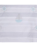 CONJUNTO PETO POPELÍN Y CAMISETA PUNTO NIÑO GRIS SMOOTH SAILING CONJUNTO PETO POPELÍN Y CAMISETA PUNTO NIÑO GRIS SMOOTH SAILING