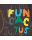 T-shirt jersey manica lunga bambino marrone funcactus