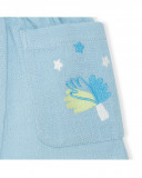 T-shirt jersey e parigamba corti tasche bambino azzurro so cute T-shirt jersey e parigamba corti tasche bambino azzurro so cute