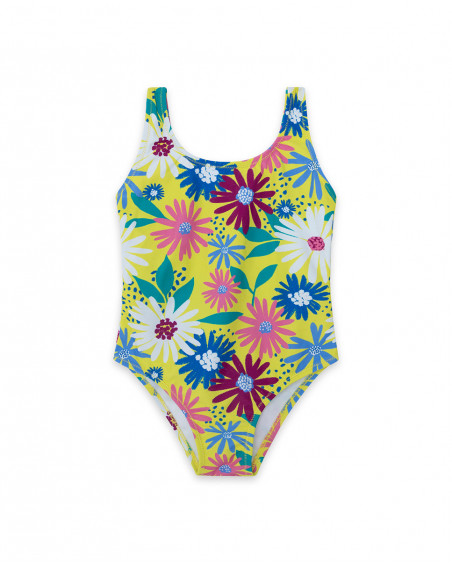 Costume da bagno fiori bambina verde ready to bloom Costume da bagno fiori bambina verde ready to bloom