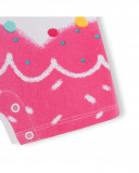 Tutina jersey curto bambina bianco icy and sweet Tutina jersey curto bambina bianco icy and sweet