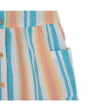 Abito popelin strisce bambina azzurro venice beach Abito popelin strisce bambina azzurro venice beach