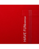 T-shirt con taschino da rosso basic baby