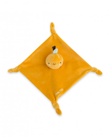 Dou dou tundosado viso arancione neonato colore arancione della collezione picnic time