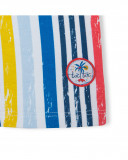 Leggings pirata jersey strisce bambina arancione enjoy the sun