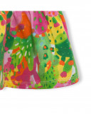 Abito jersey stampato bambina bianco funcactus Abito jersey stampato bambina bianco funcactus