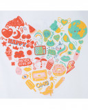 T-shirt things happy message T-shirt things happy message